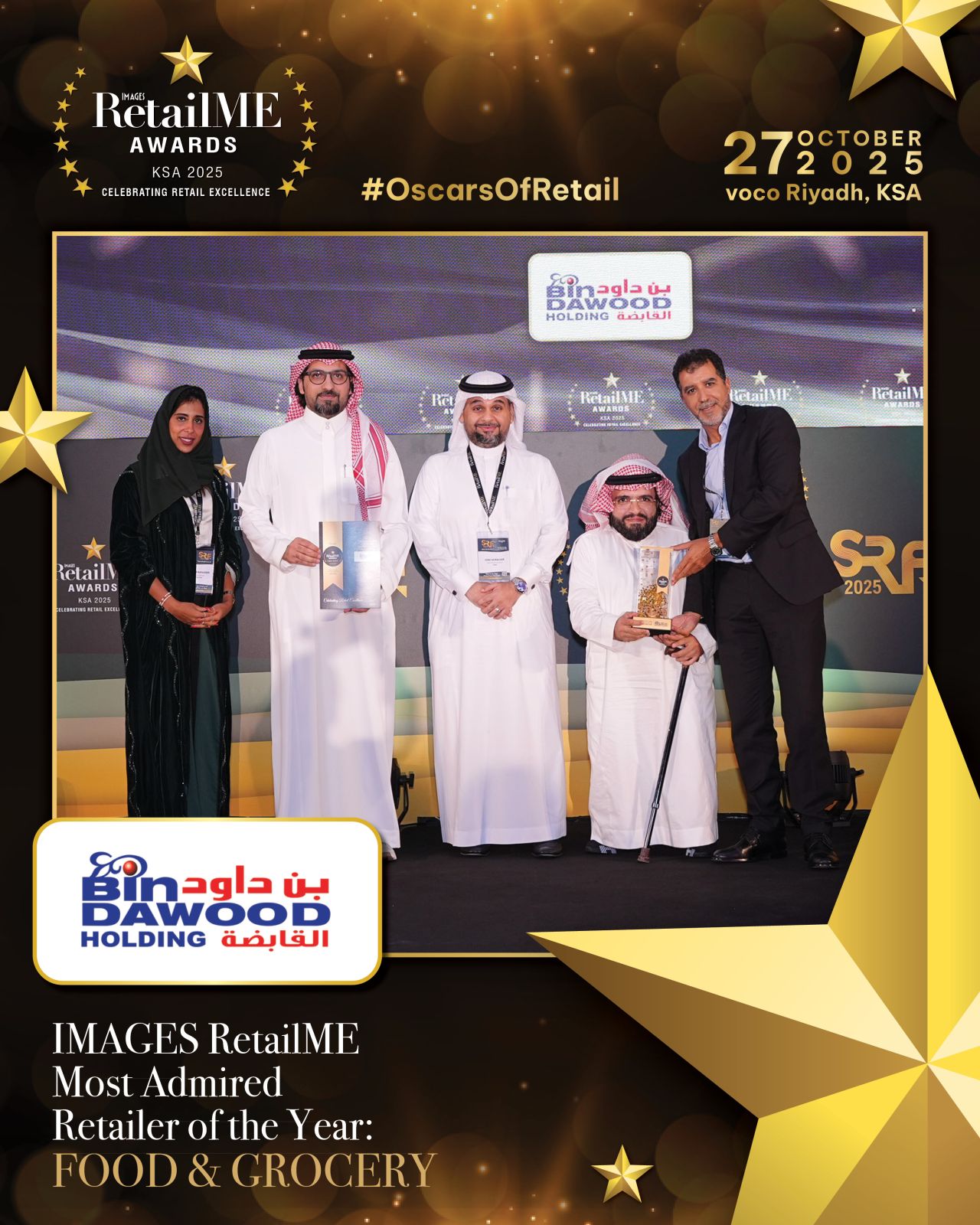 Prestigious Win: Bindawood Holding Awarded Best Retail Company of 2025